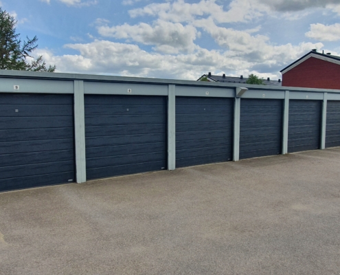 BRF & HRF - Utförtd portmontering, för bostadsrättssförening 5 portar är monterade och klara